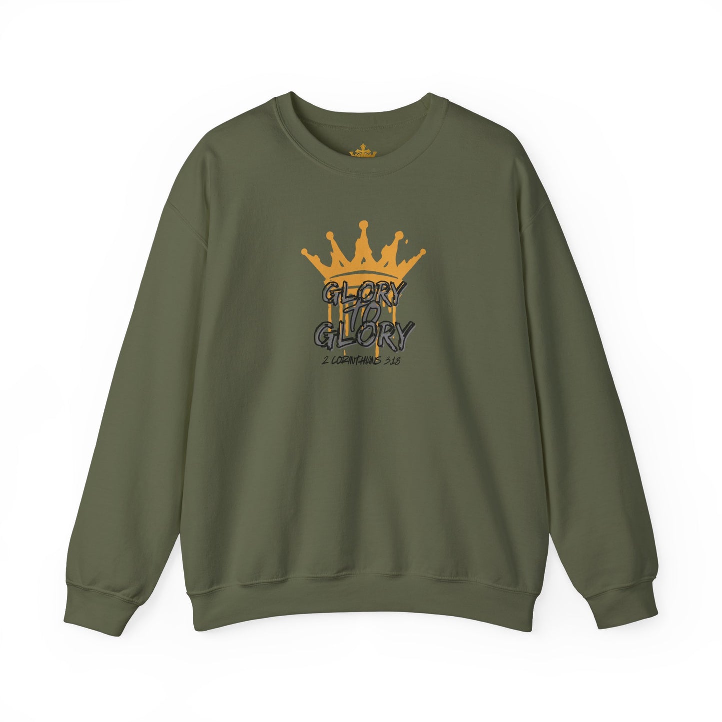 "Glory to Glory" Women's Sweatshirt- 2 Corinthians 3:18