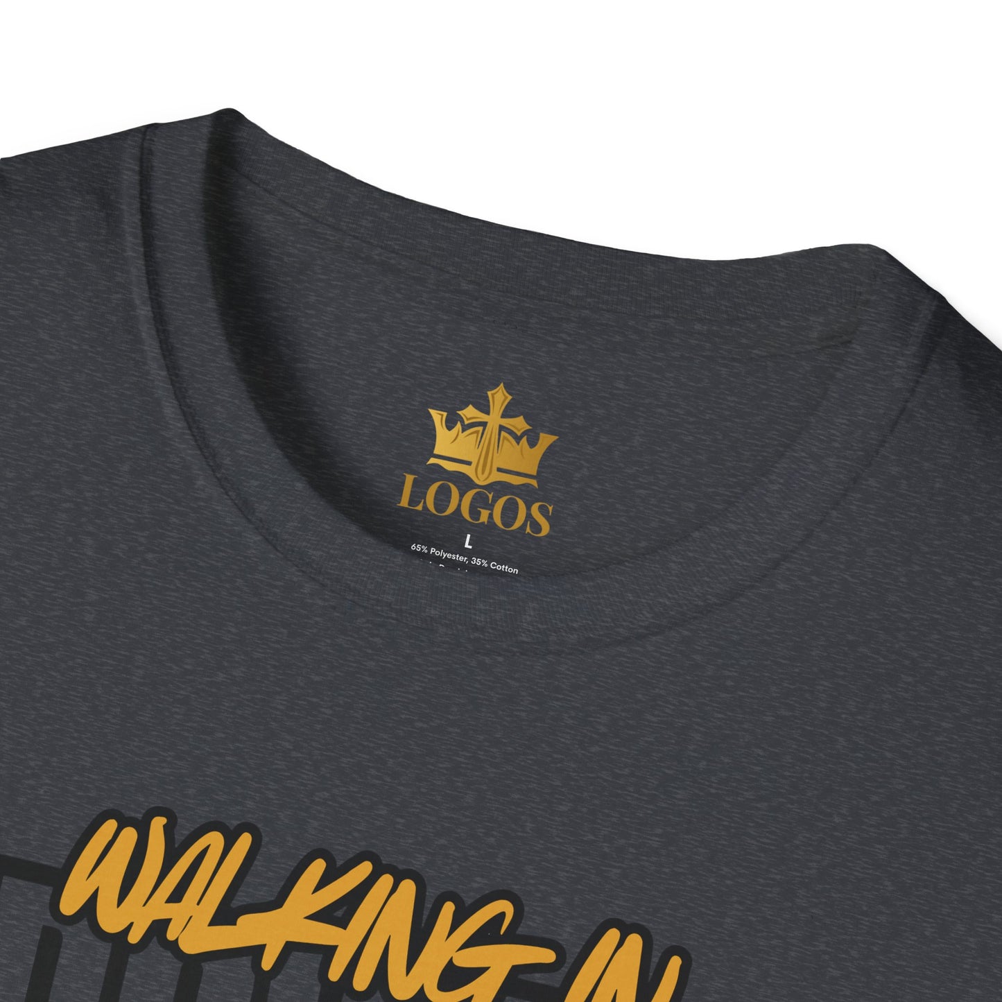 "Walking In Power" Men's T-Shirt-Acts 1:8 & Acts 10:38