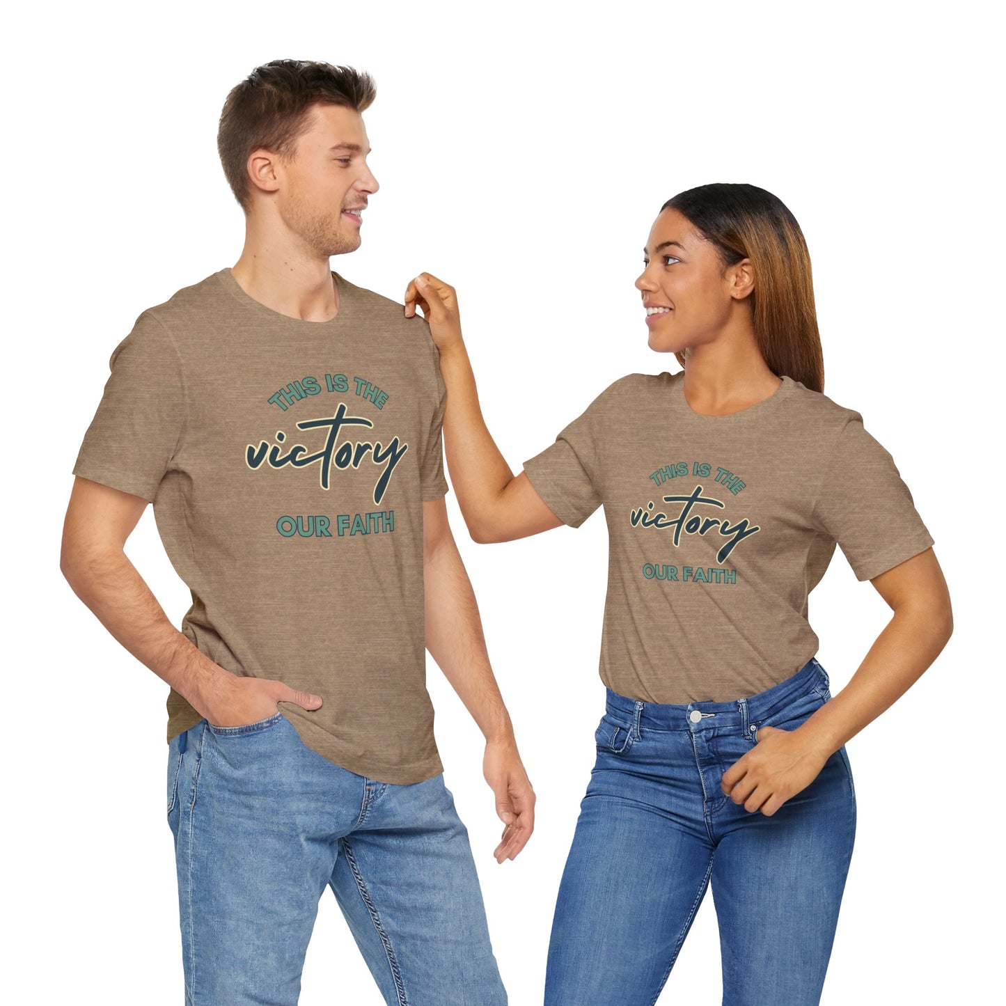 This Is The Victory T-shirt Men And Womens Faith Inspired Tee