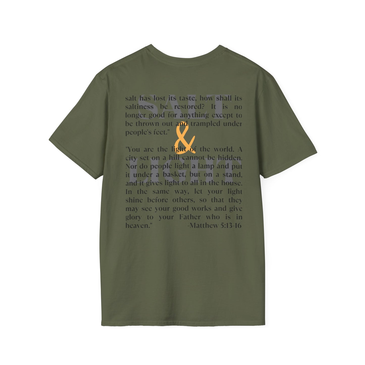 Salt & Light Christian Men's Graphic Shirt By Logos