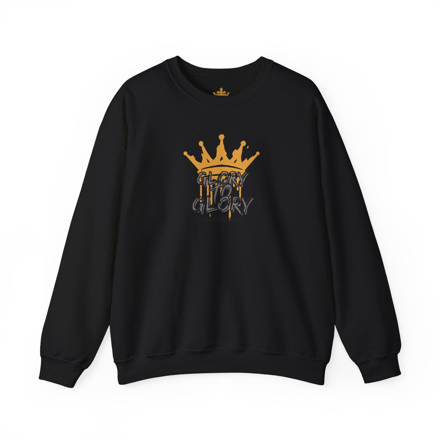 "Glory to Glory" Women's Sweatshirt- 2 Corinthians 3:18