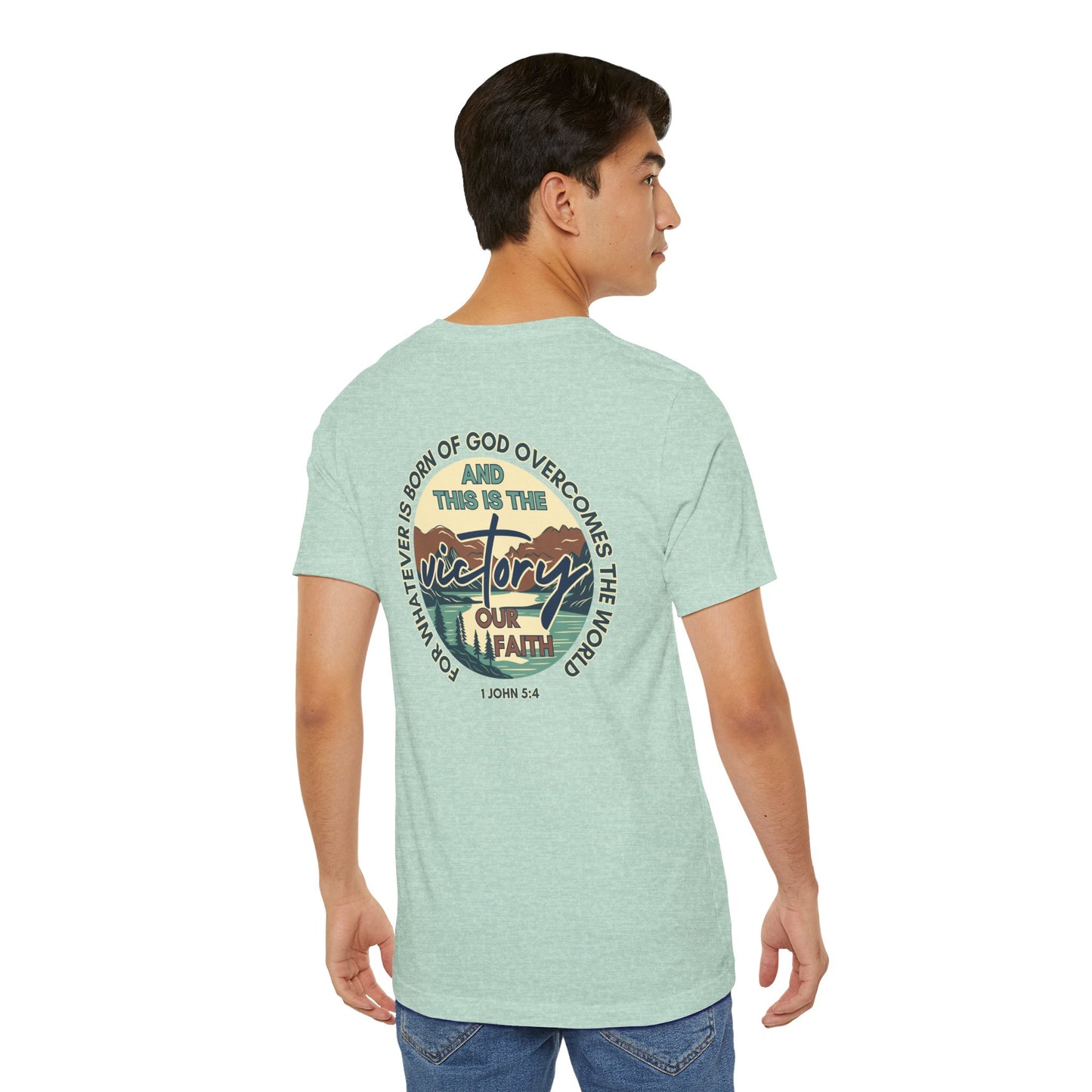 This Is The Victory T-shirt Men And Womens Faith Inspired Tee