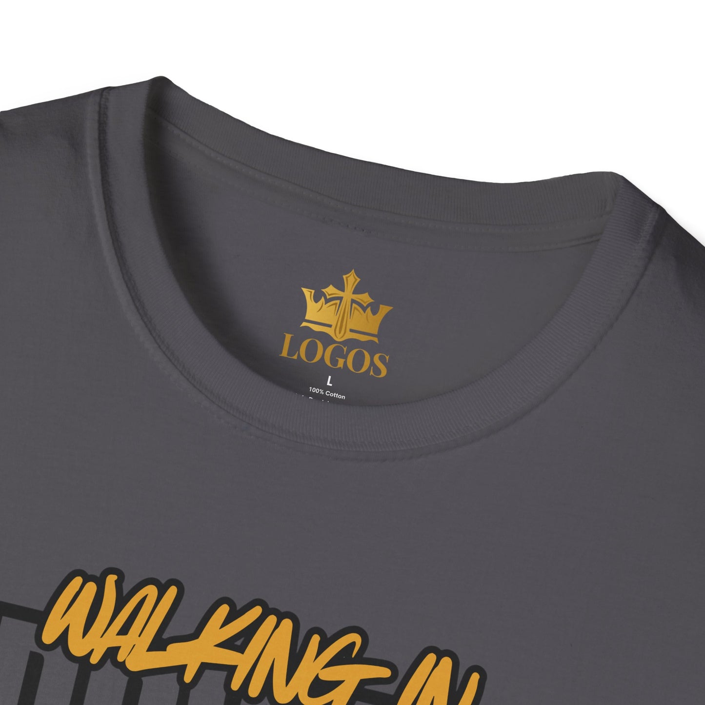"Walking In Power" Men's T-Shirt-Acts 1:8 & Acts 10:38