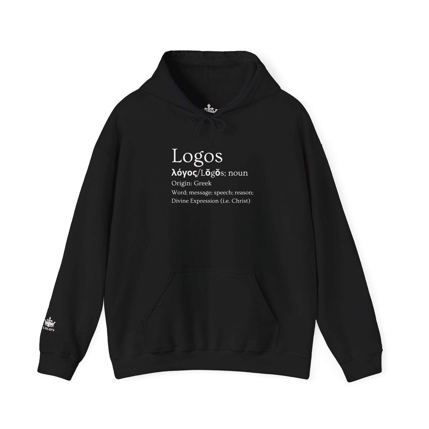 'Logos' Definition Hoodie