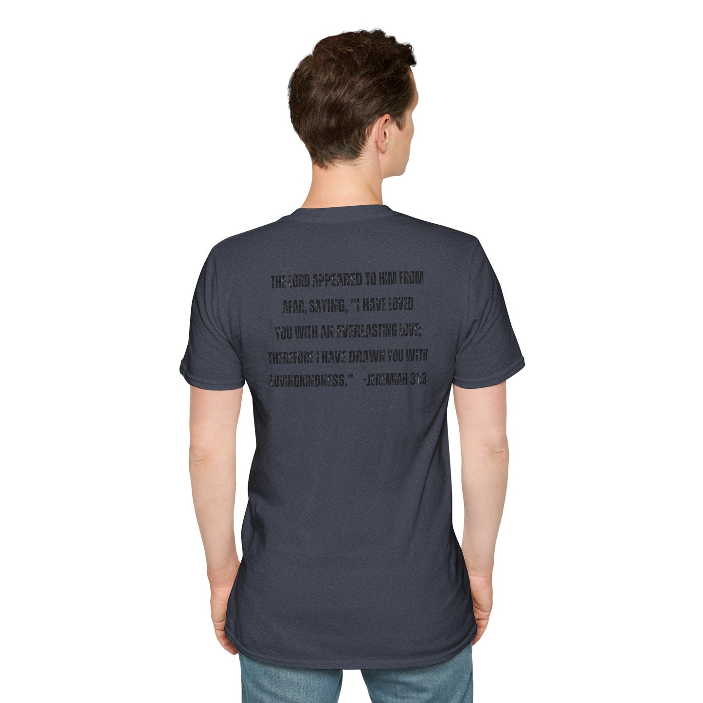 Loved By Jesus Christian Graphic T-Shirt