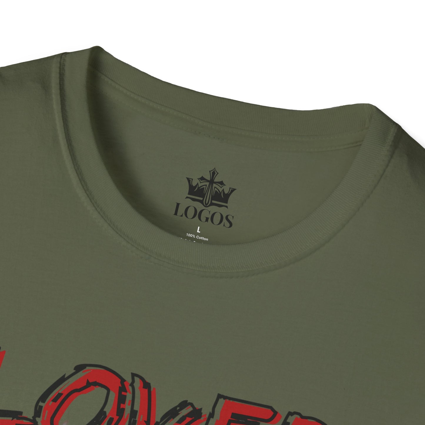 Loved By Jesus Christian Graphic T-Shirt