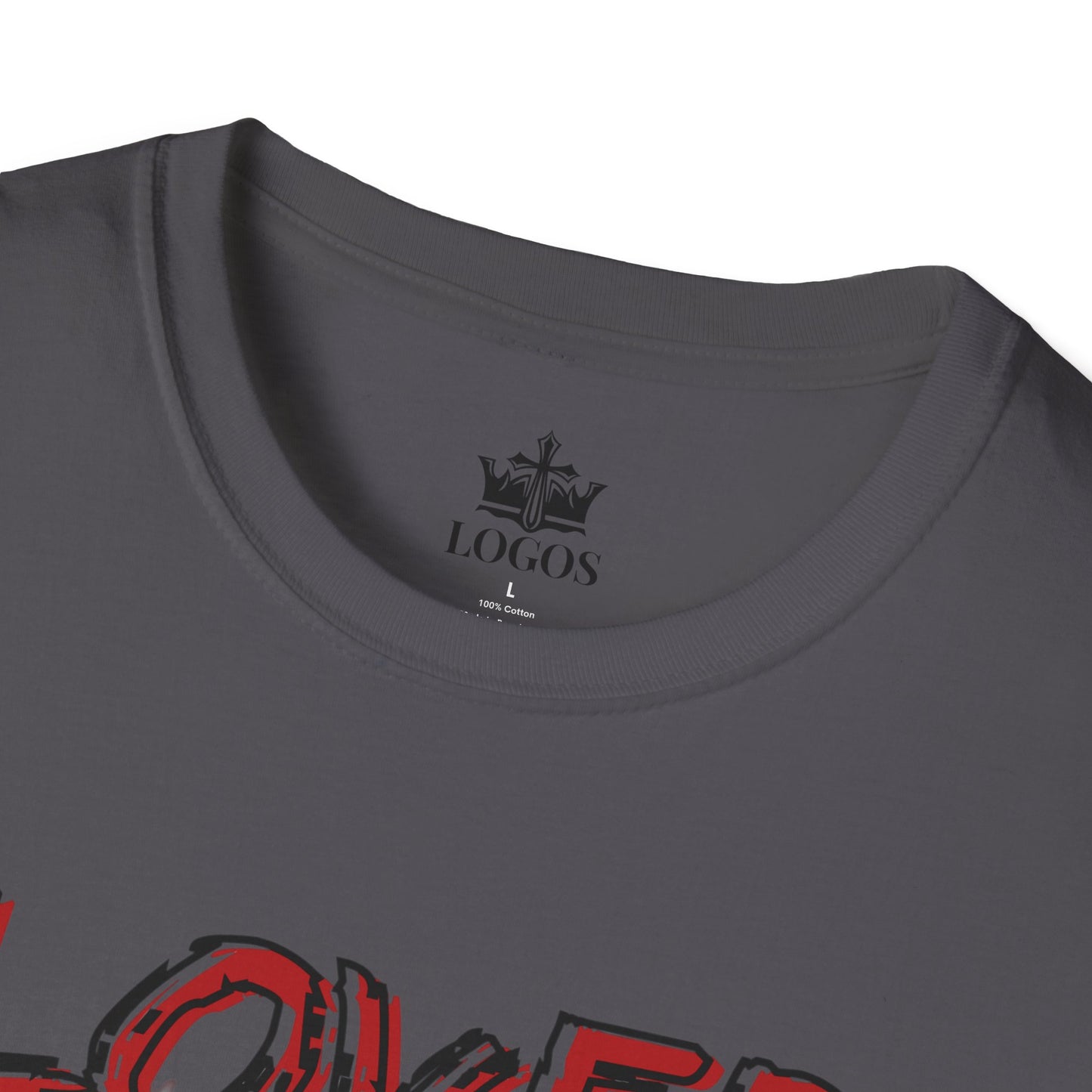 Loved By Jesus Christian Graphic T-Shirt