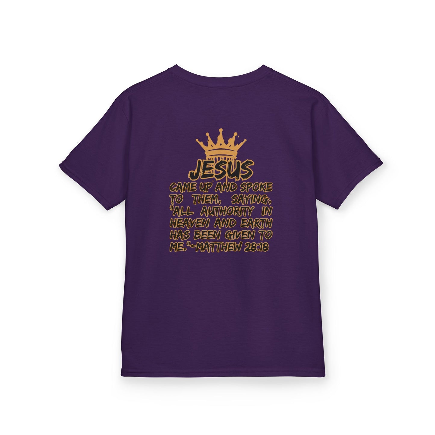 Christ Our KIng - Christian Junior Kids T-Shirt by Logos Co.