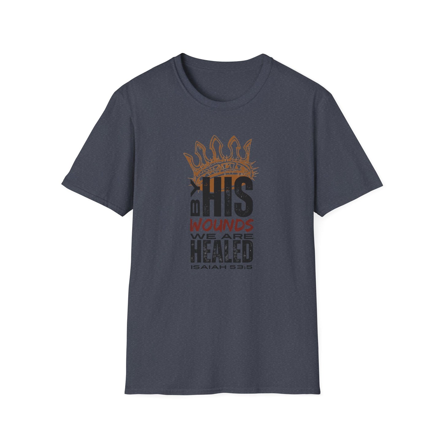 Christ Our Healer - Isaiah 53:5 Men's Apparel