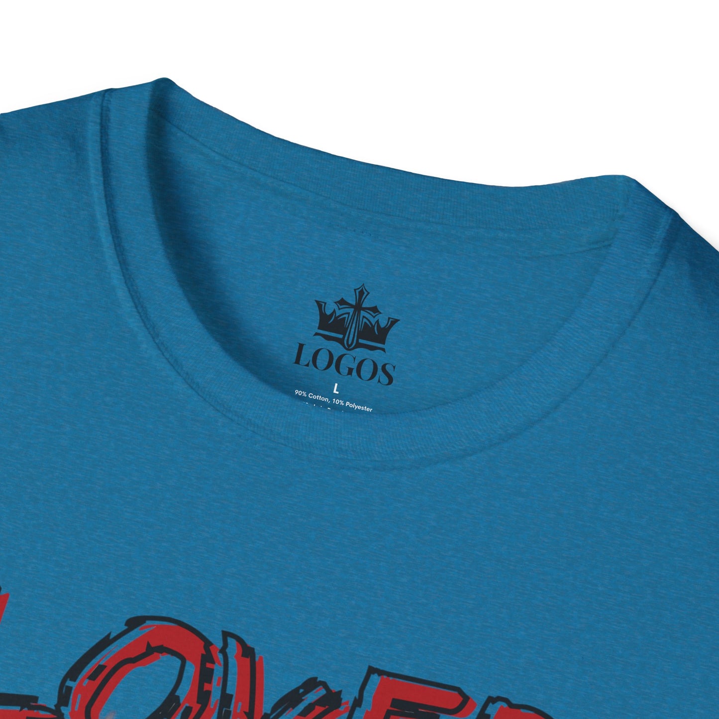 Loved By Jesus Christian Graphic T-Shirt