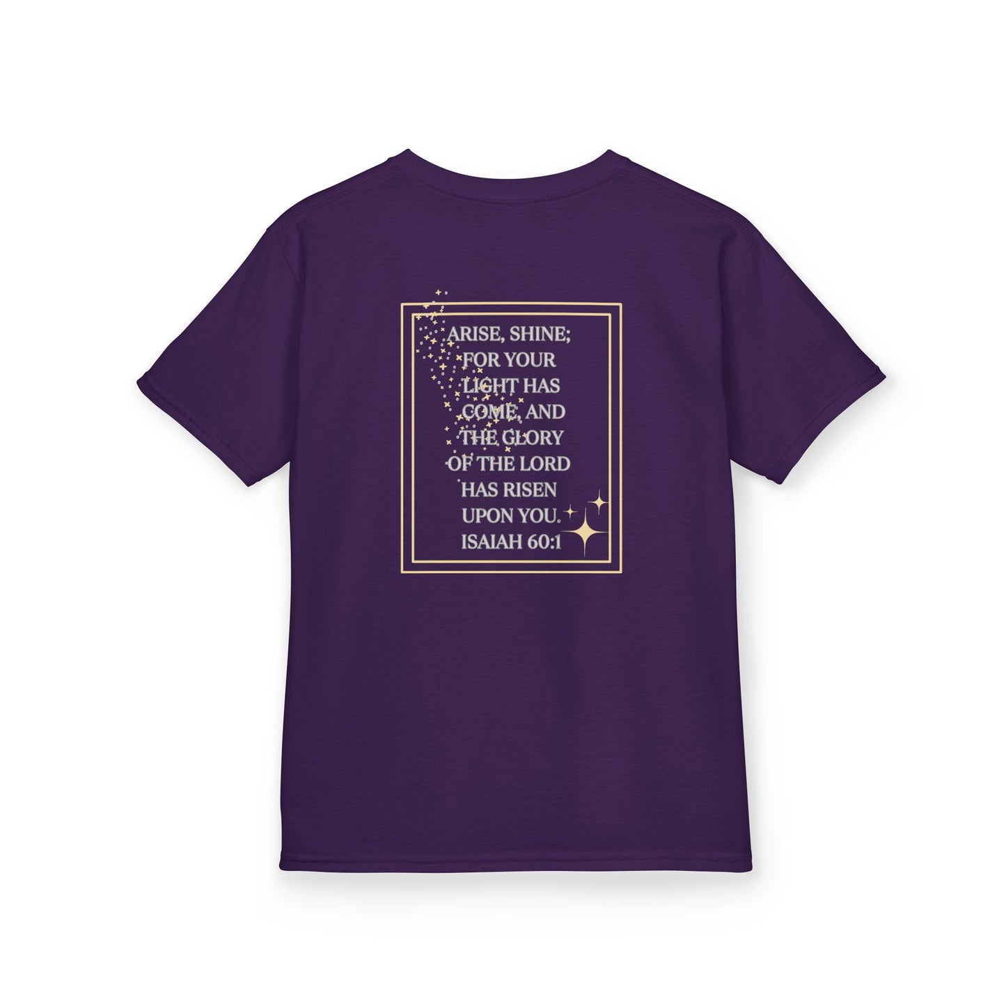 "Arise & Shine" Scripture Design Junior Girls Shirt