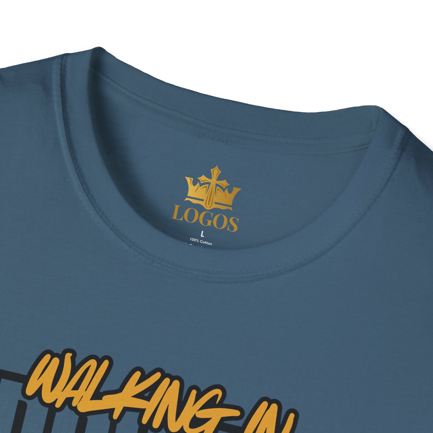 "Walking In Power" Men's T-Shirt-Acts 1:8 & Acts 10:38