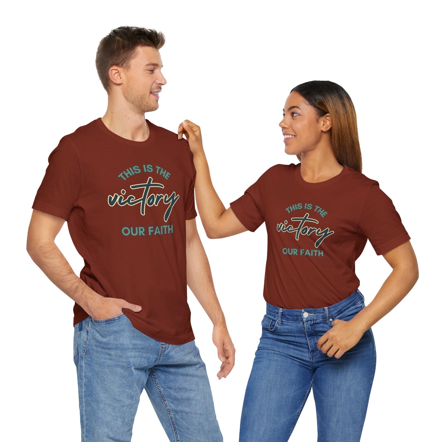 This Is The Victory T-shirt Men And Womens Faith Inspired Tee
