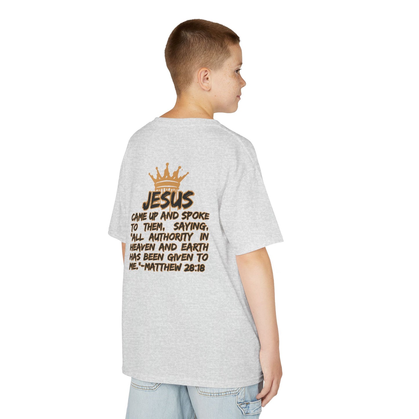 Christ Our KIng - Christian Junior Kids T-Shirt by Logos Co.