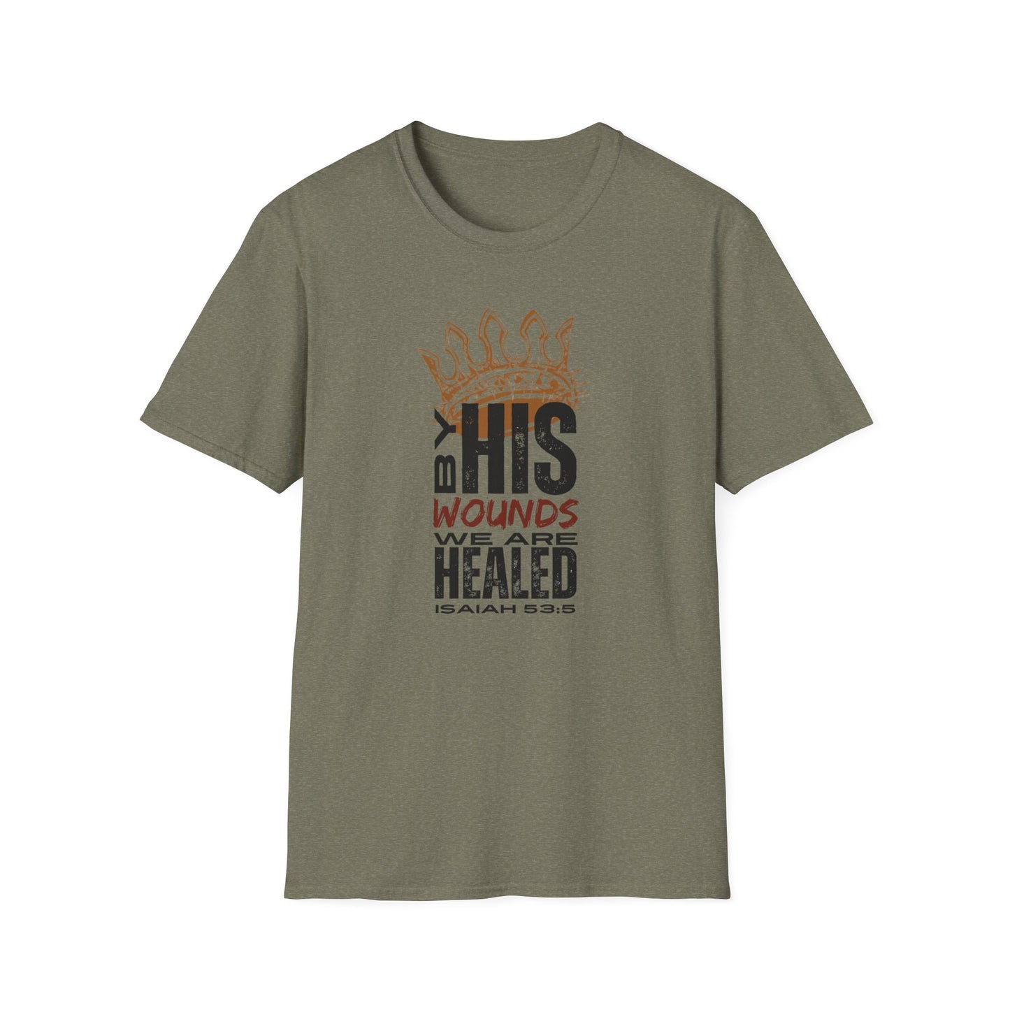 Christ Our Healer - Isaiah 53:5 Men's Apparel