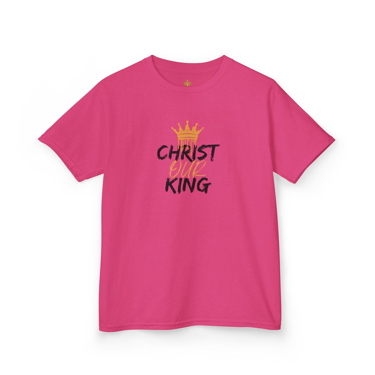 Christ Our KIng - Christian Junior Kids T-Shirt by Logos Co.