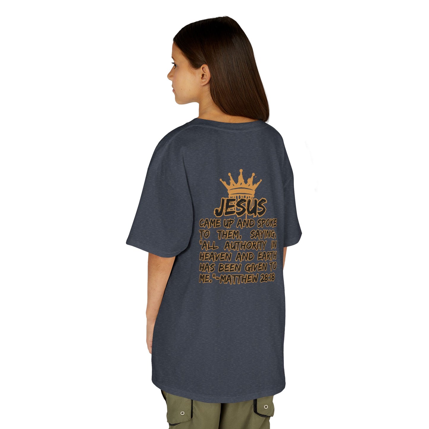 Christ Our KIng - Christian Junior Kids T-Shirt by Logos Co.