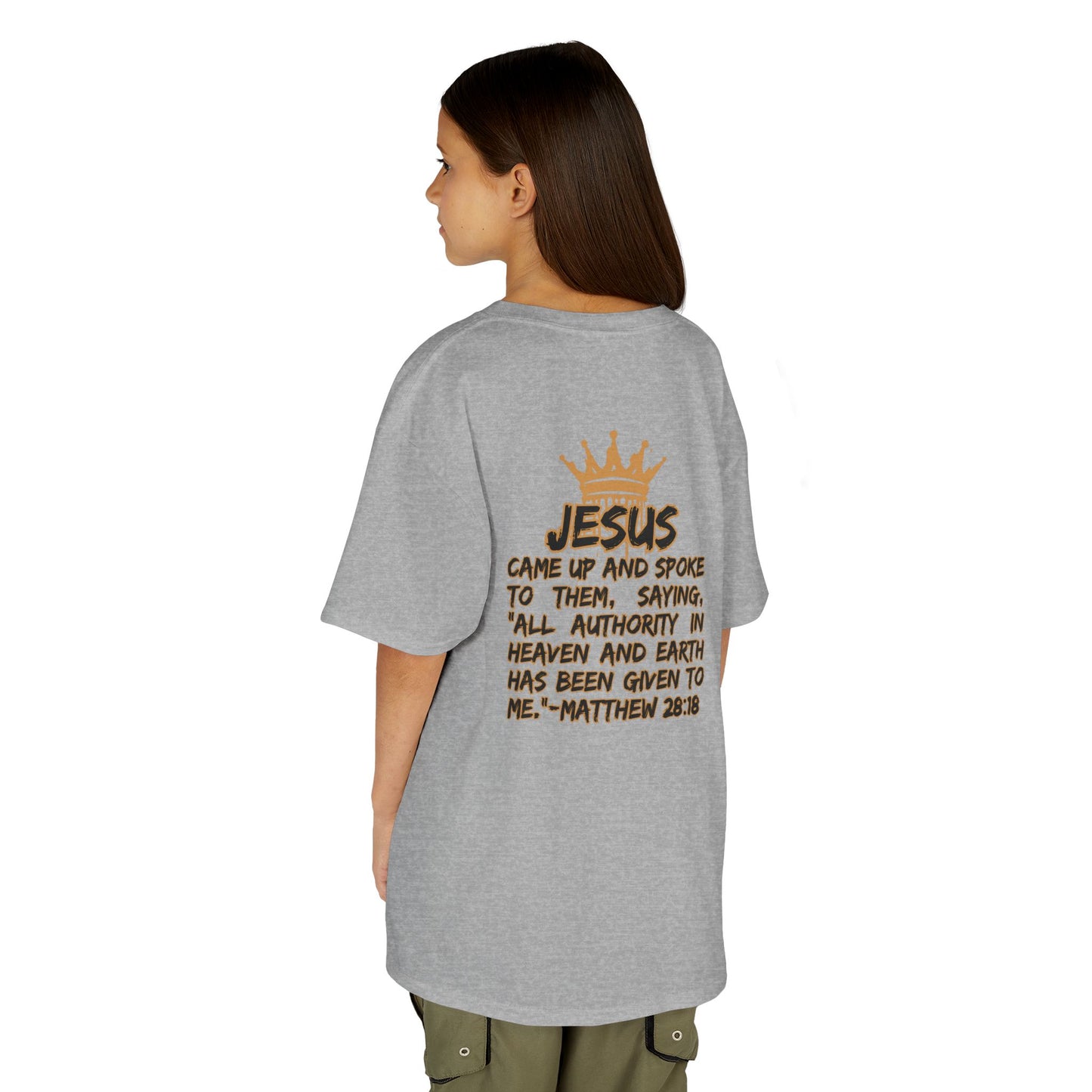 Christ Our KIng - Christian Junior Kids T-Shirt by Logos Co.