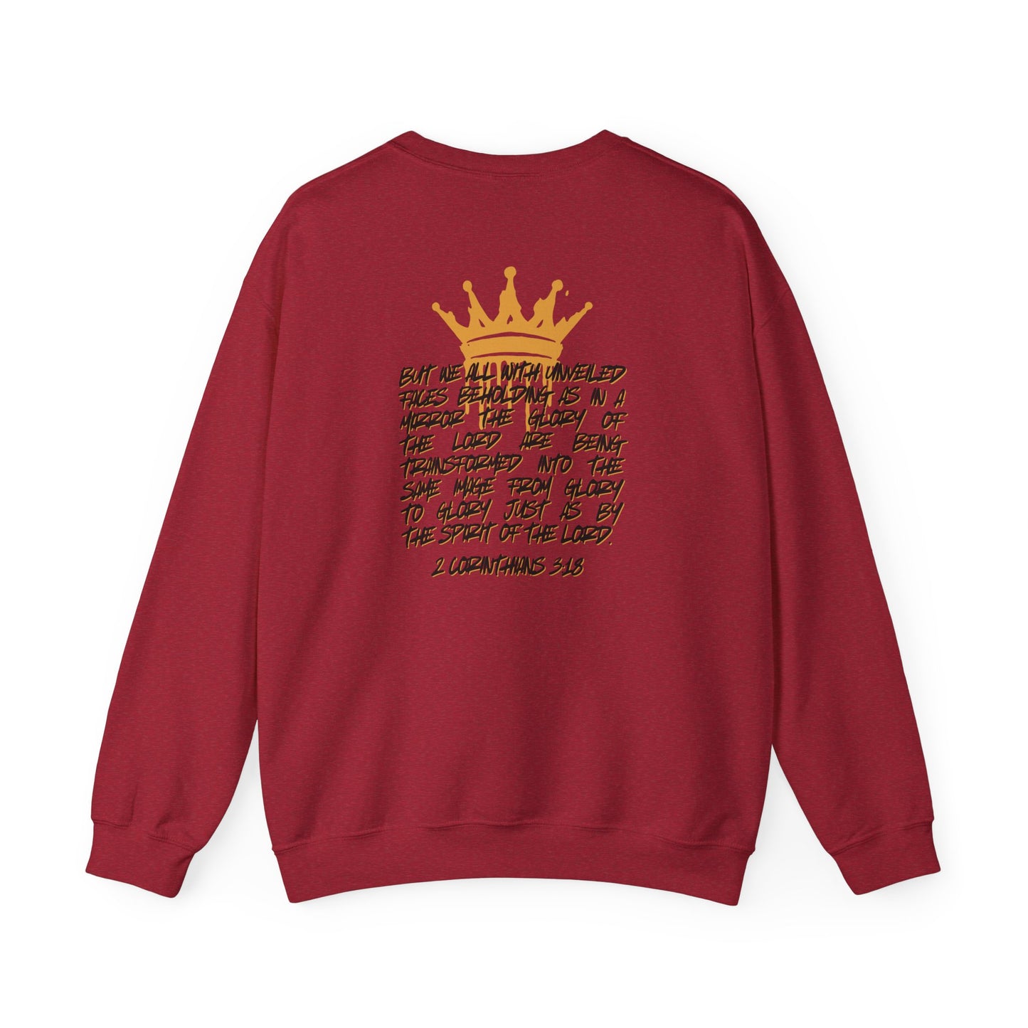 "Glory to Glory" Women's Sweatshirt- 2 Corinthians 3:18