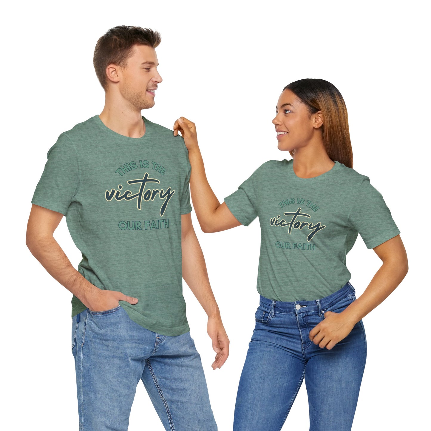 This Is The Victory T-shirt Men And Womens Faith Inspired Tee