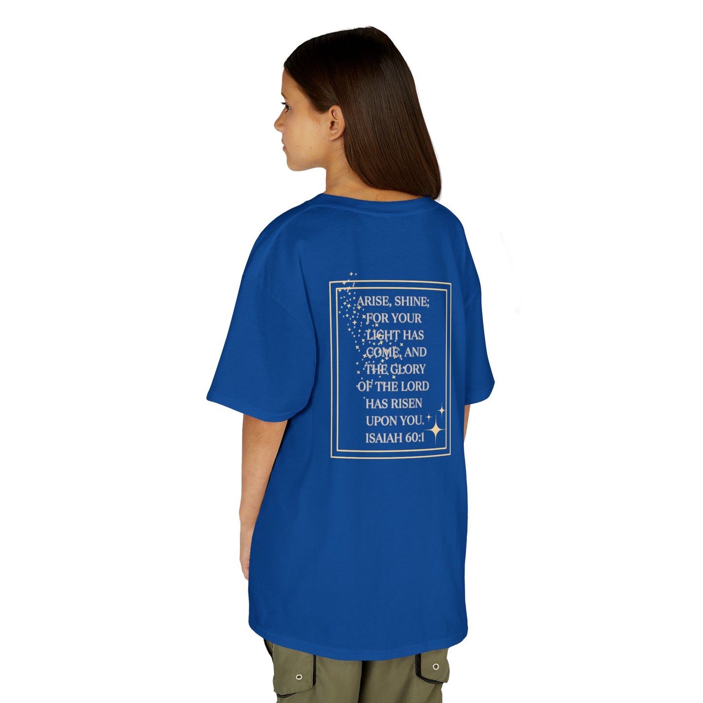 "Arise & Shine" Scripture Design Junior Girls Shirt