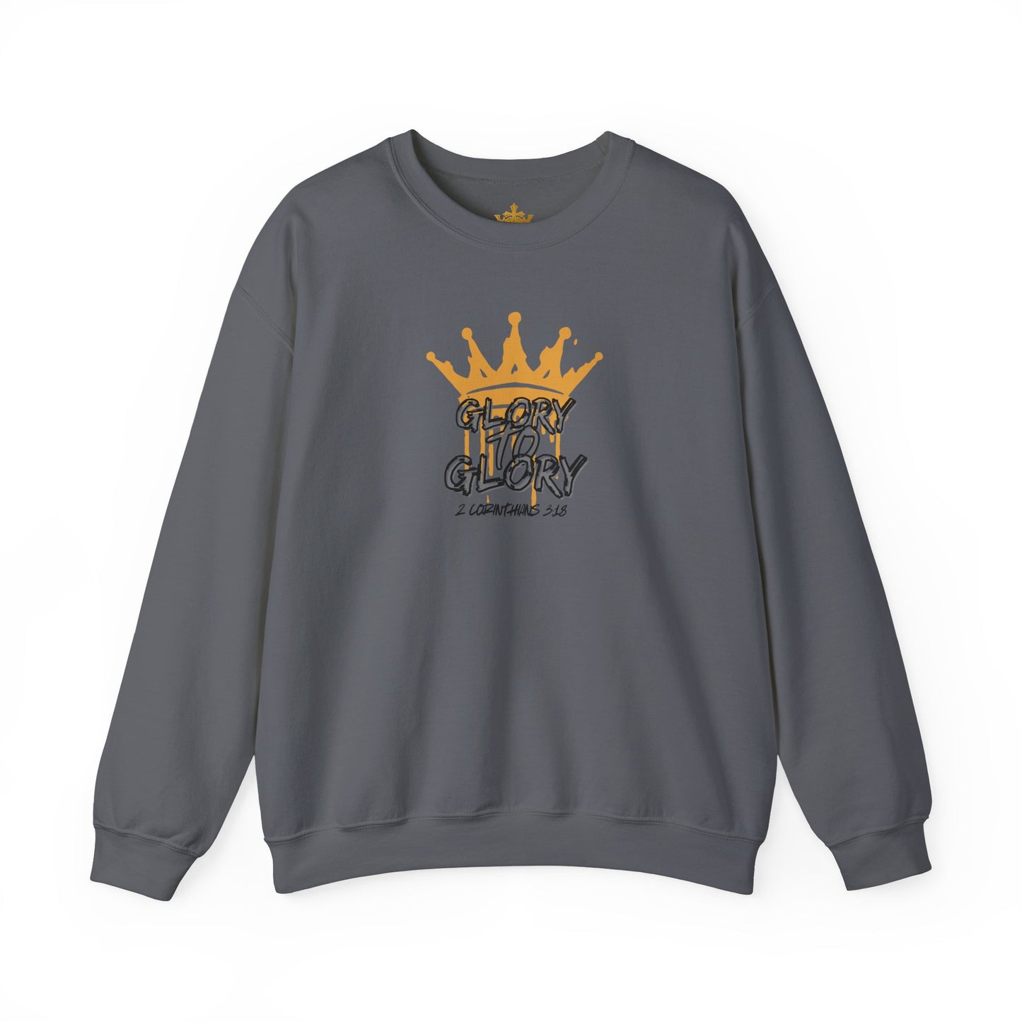 "Glory to Glory" Women's Sweatshirt- 2 Corinthians 3:18