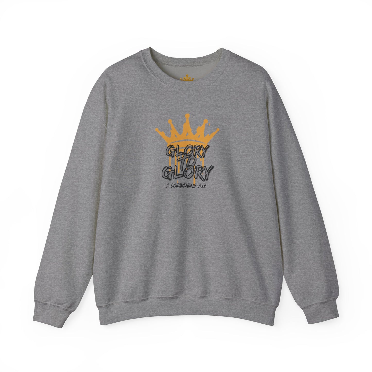 "Glory to Glory" Women's Sweatshirt- 2 Corinthians 3:18