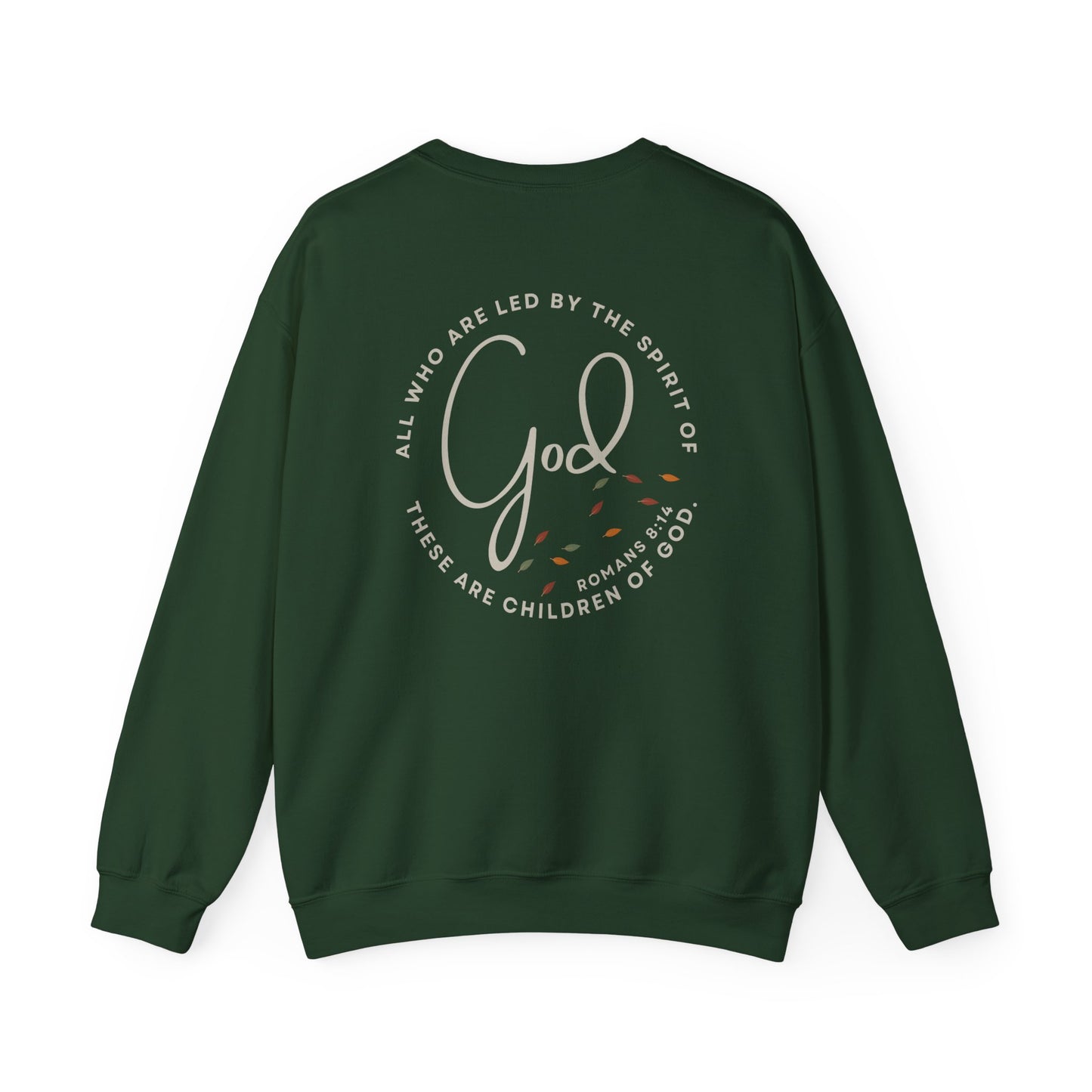 "Spirit Lead Me" (Dark Fabric Design) Women's Sweatshirt