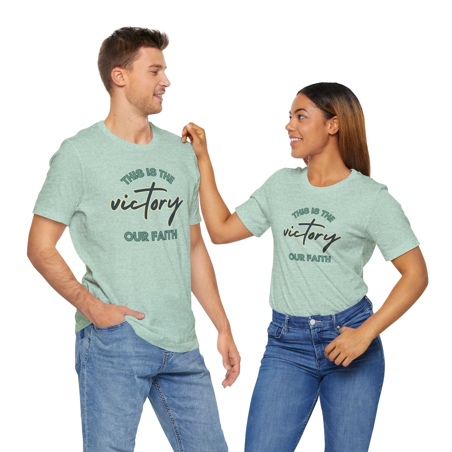 This Is The Victory T-shirt Men And Womens Faith Inspired Tee