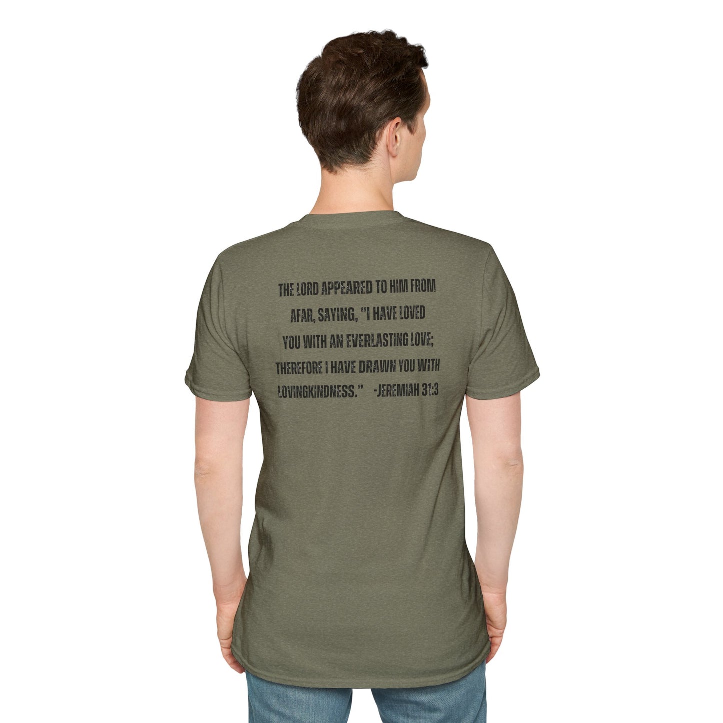Loved By Jesus Christian Graphic T-Shirt