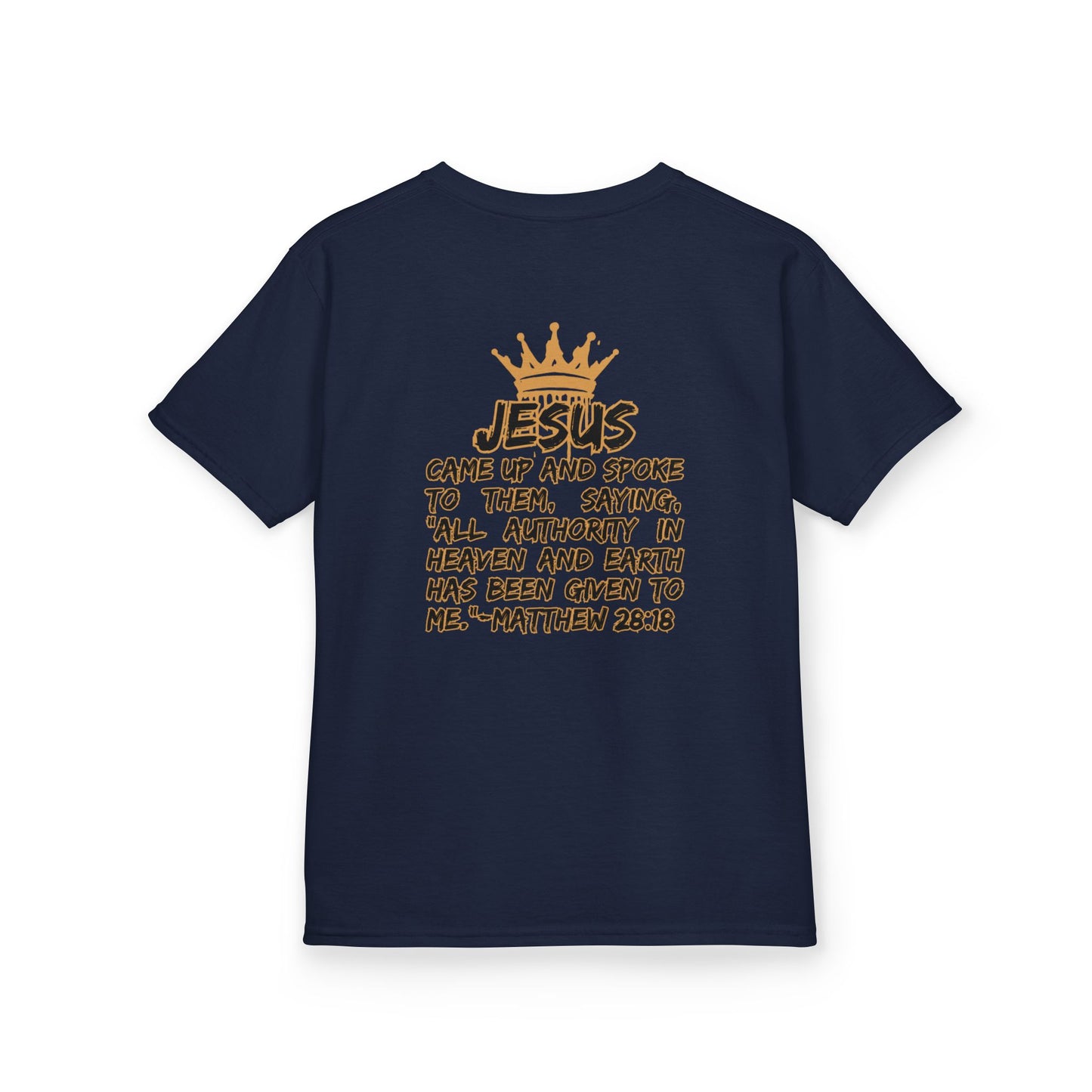 Christ Our KIng - Christian Junior Kids T-Shirt by Logos Co.