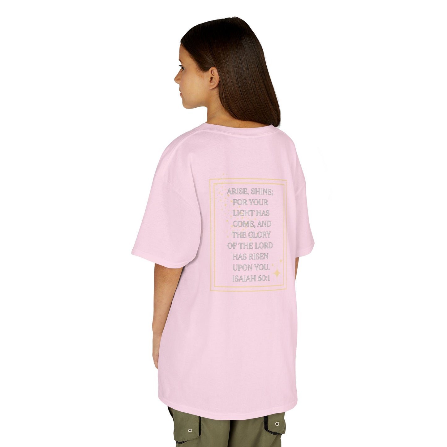 "Arise & Shine" Scripture Design Junior Girls Shirt