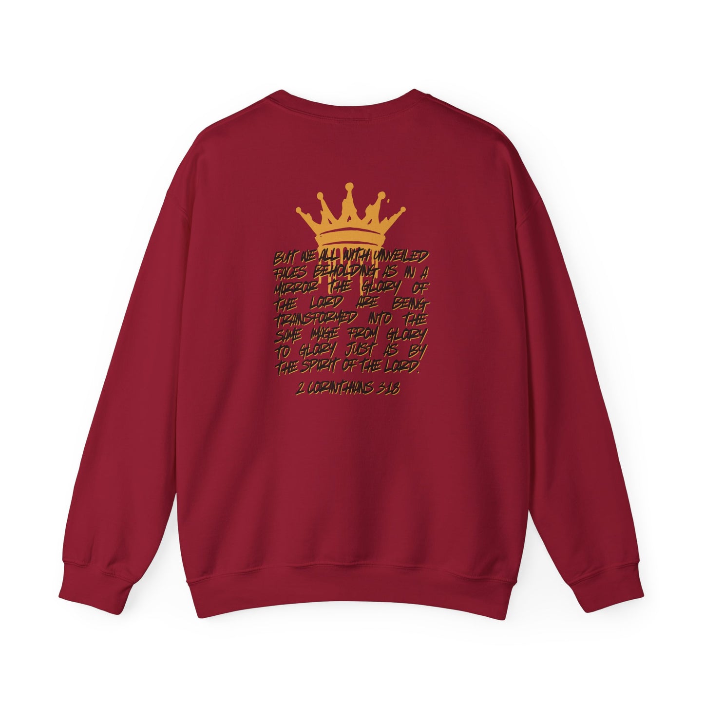 "Glory to Glory" Women's Sweatshirt- 2 Corinthians 3:18