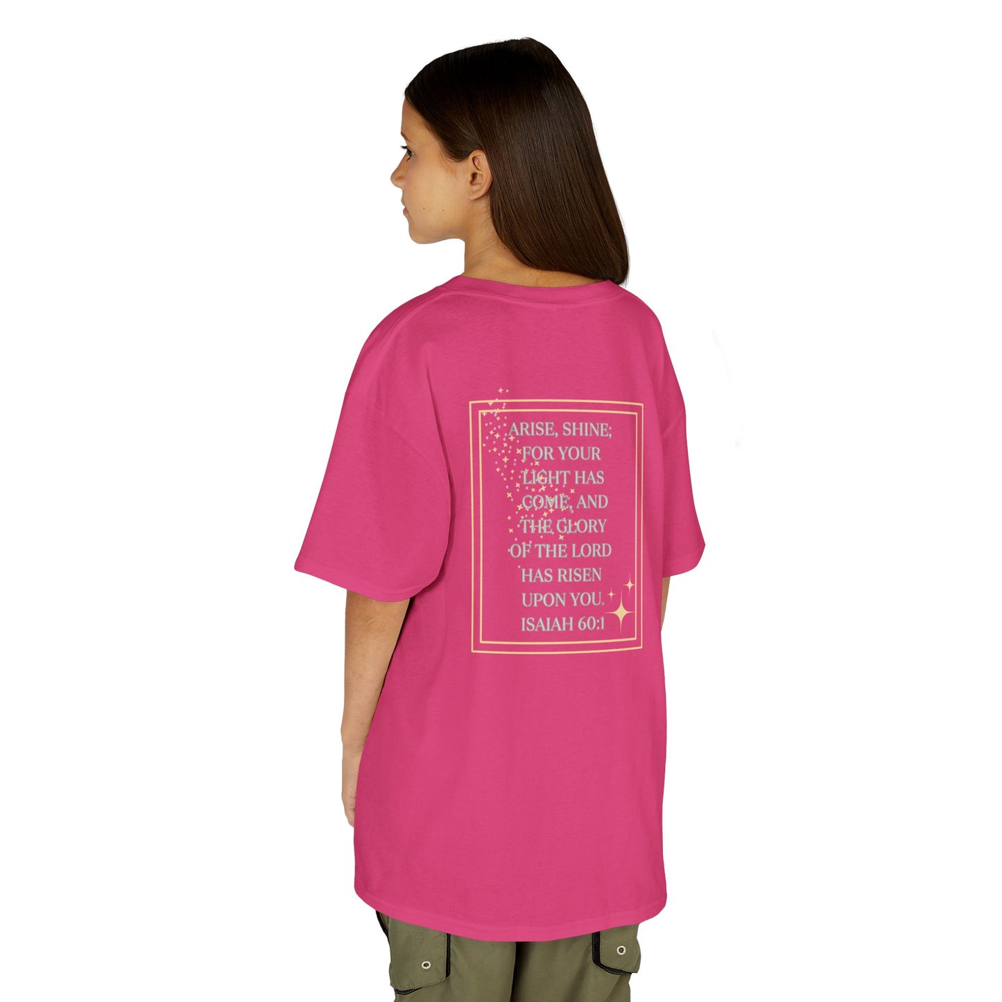 "Arise & Shine" Scripture Design Junior Girls Shirt
