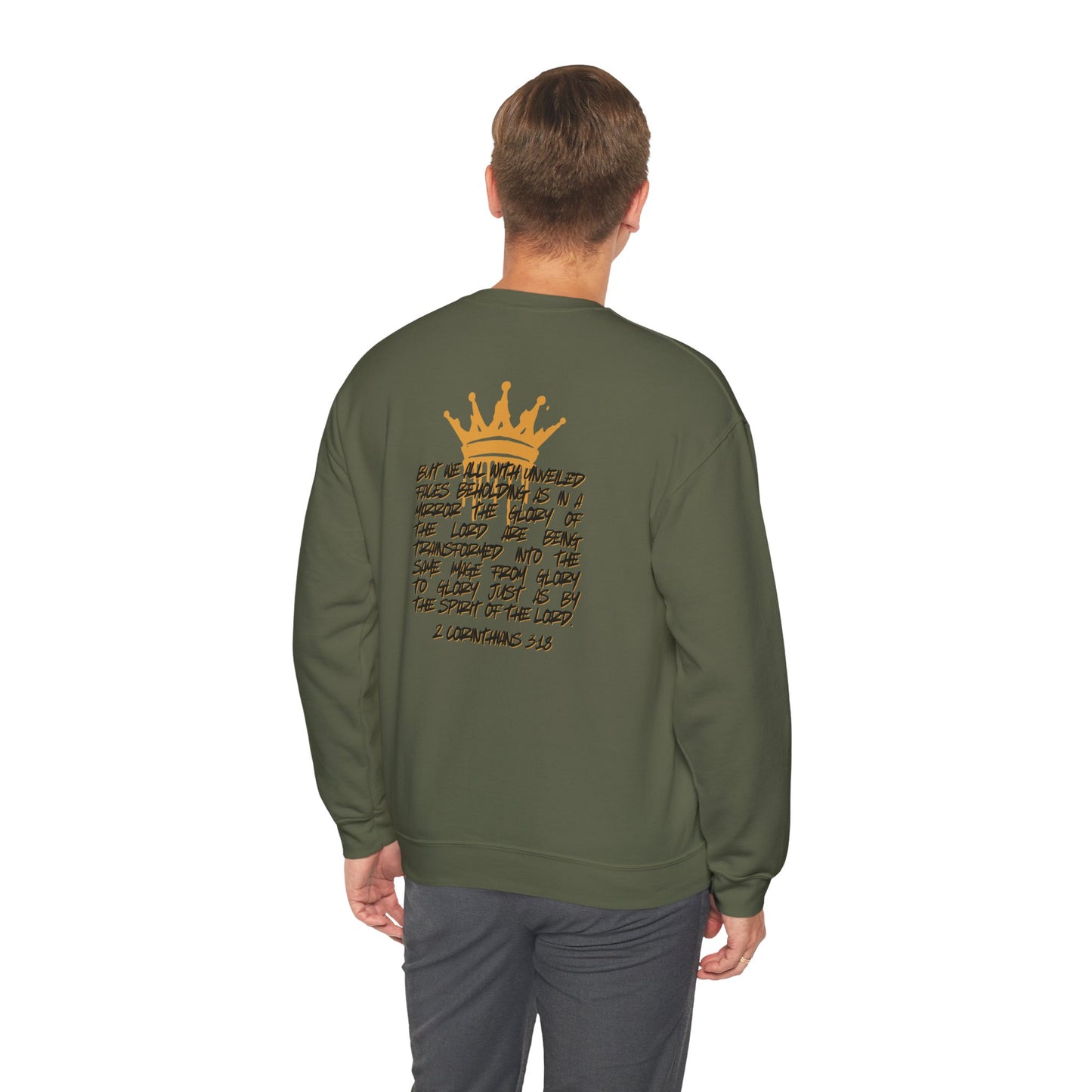 Glory To Glory Inspirational Apparel with 2 Corinthians 3:18