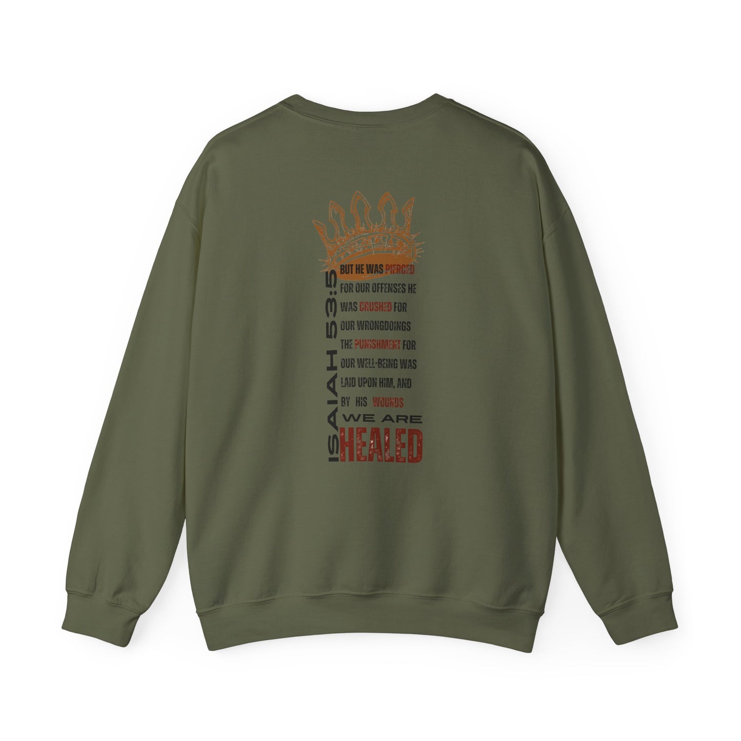 "Christ Our Healer" Men's Sweatshirt