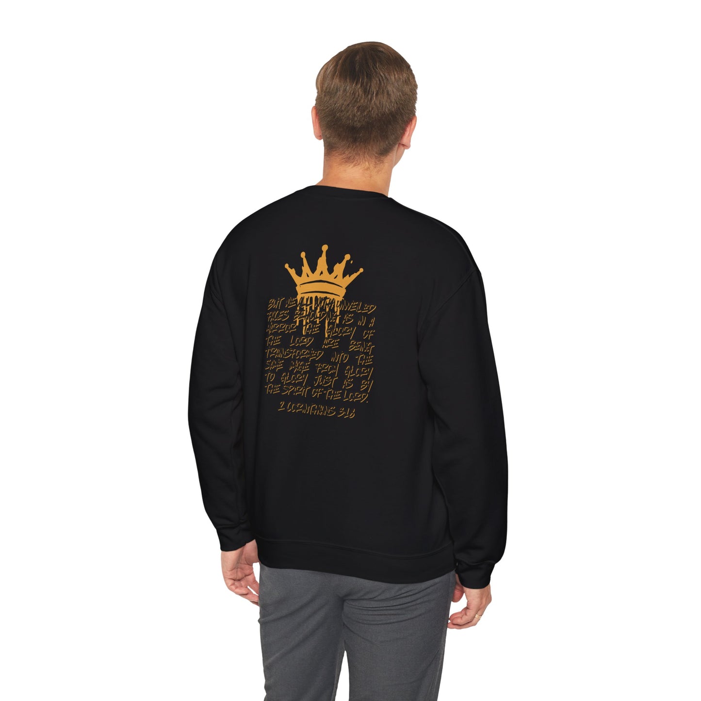 Glory To Glory Inspirational Apparel with 2 Corinthians 3:18