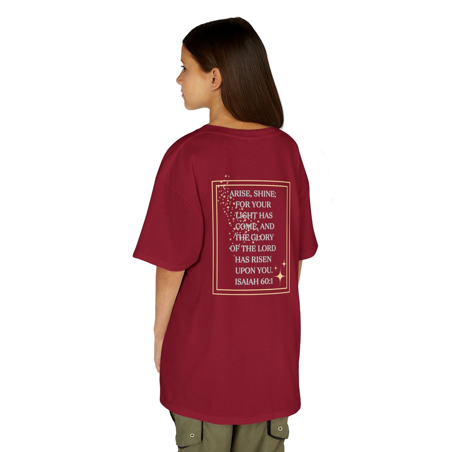 "Arise & Shine" Scripture Design Junior Girls Shirt