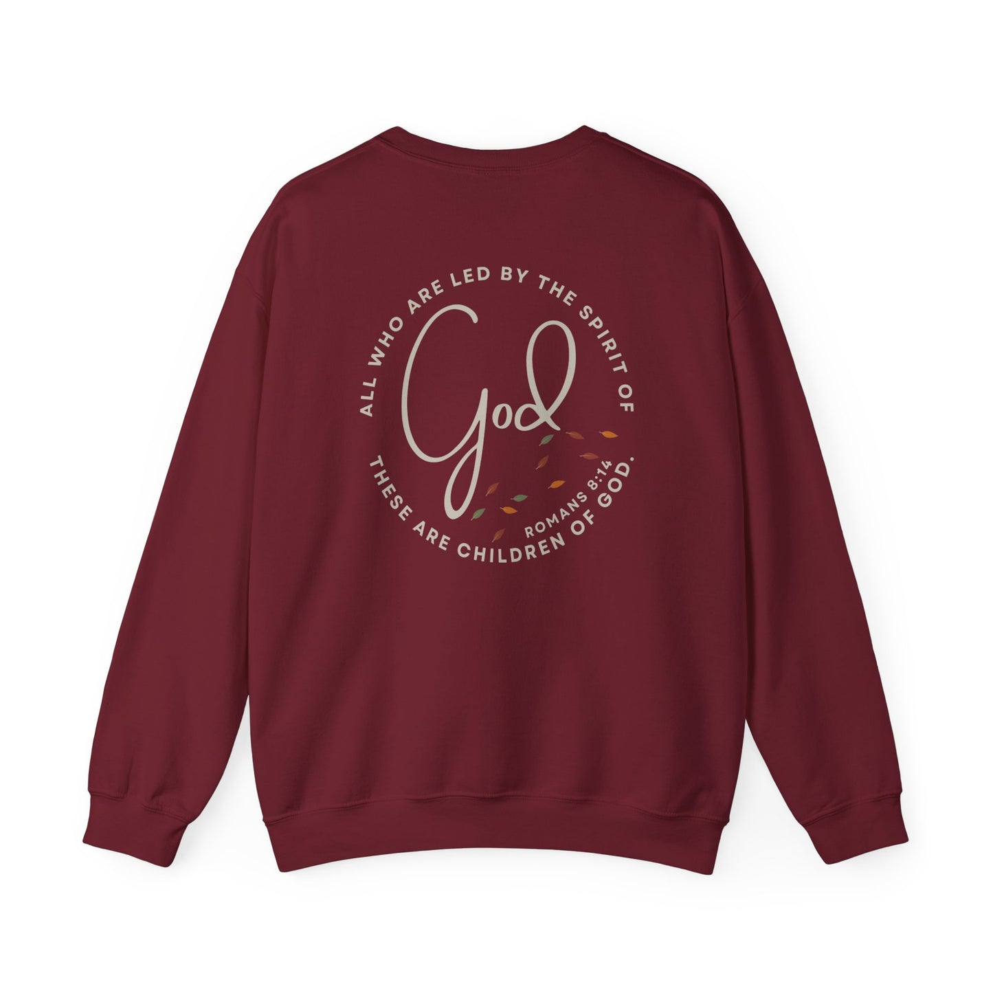 "Spirit Lead Me" (Dark Fabric Design) Women's Sweatshirt