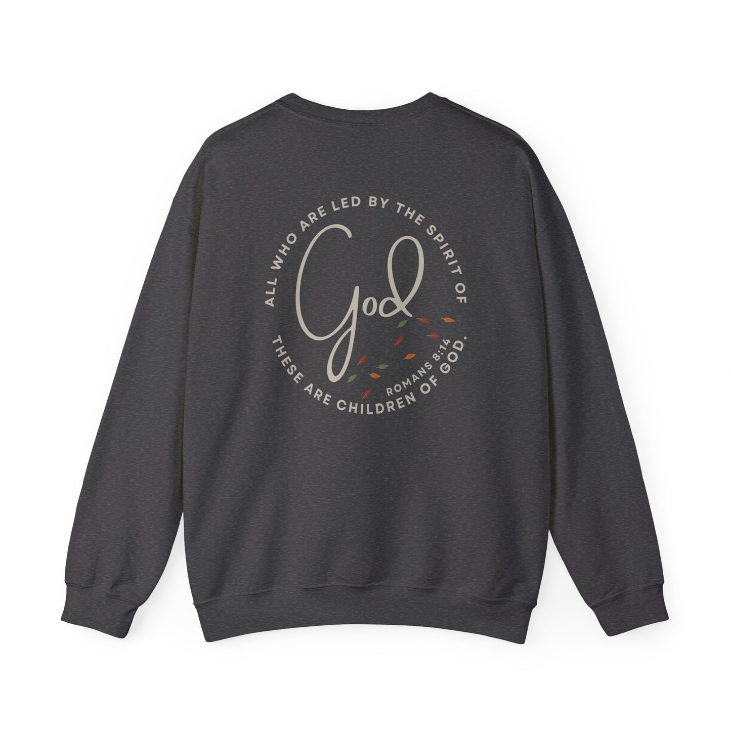 "Spirit Lead Me" (Dark Fabric Design) Women's Sweatshirt
