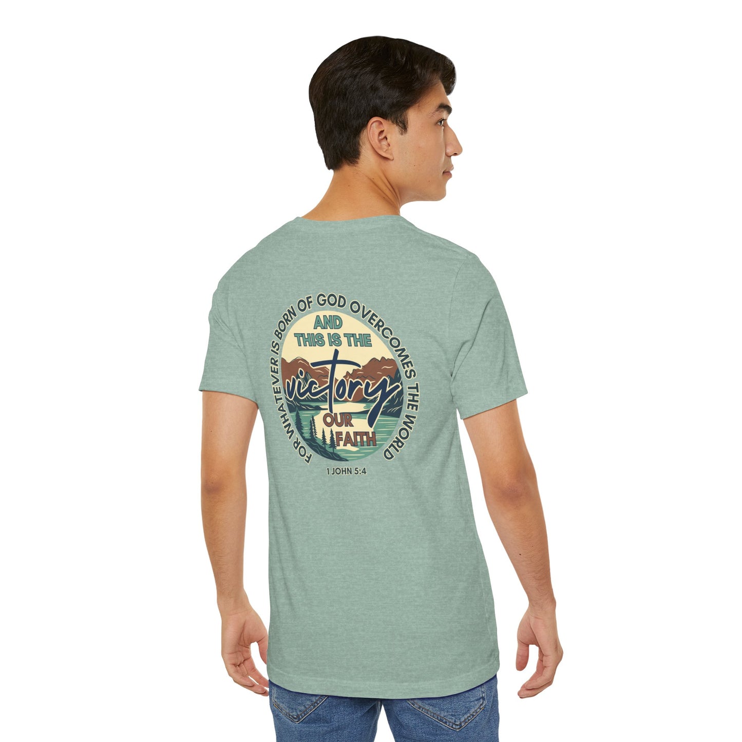This Is The Victory T-shirt Men And Womens Faith Inspired Tee