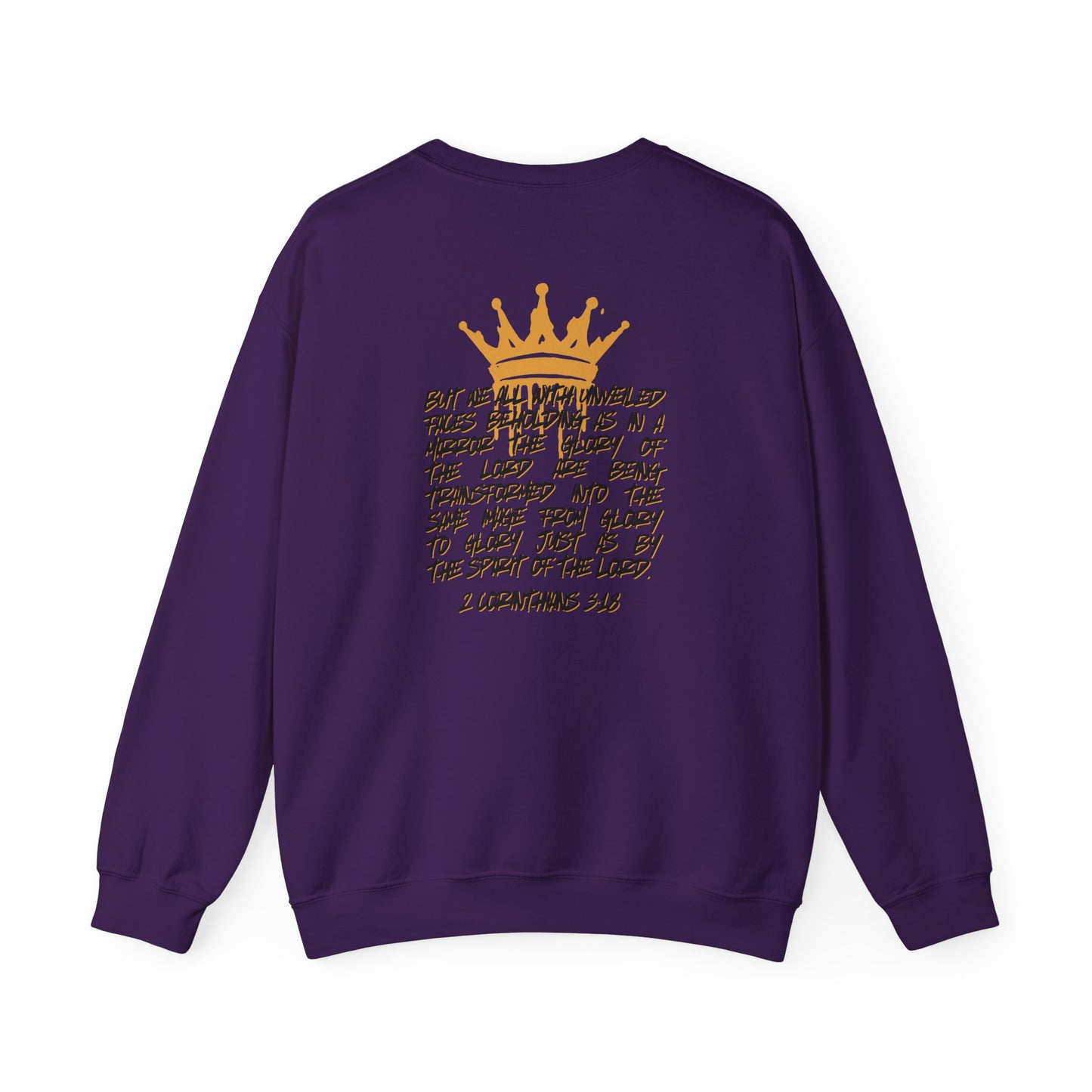"Glory to Glory" Women's Sweatshirt- 2 Corinthians 3:18