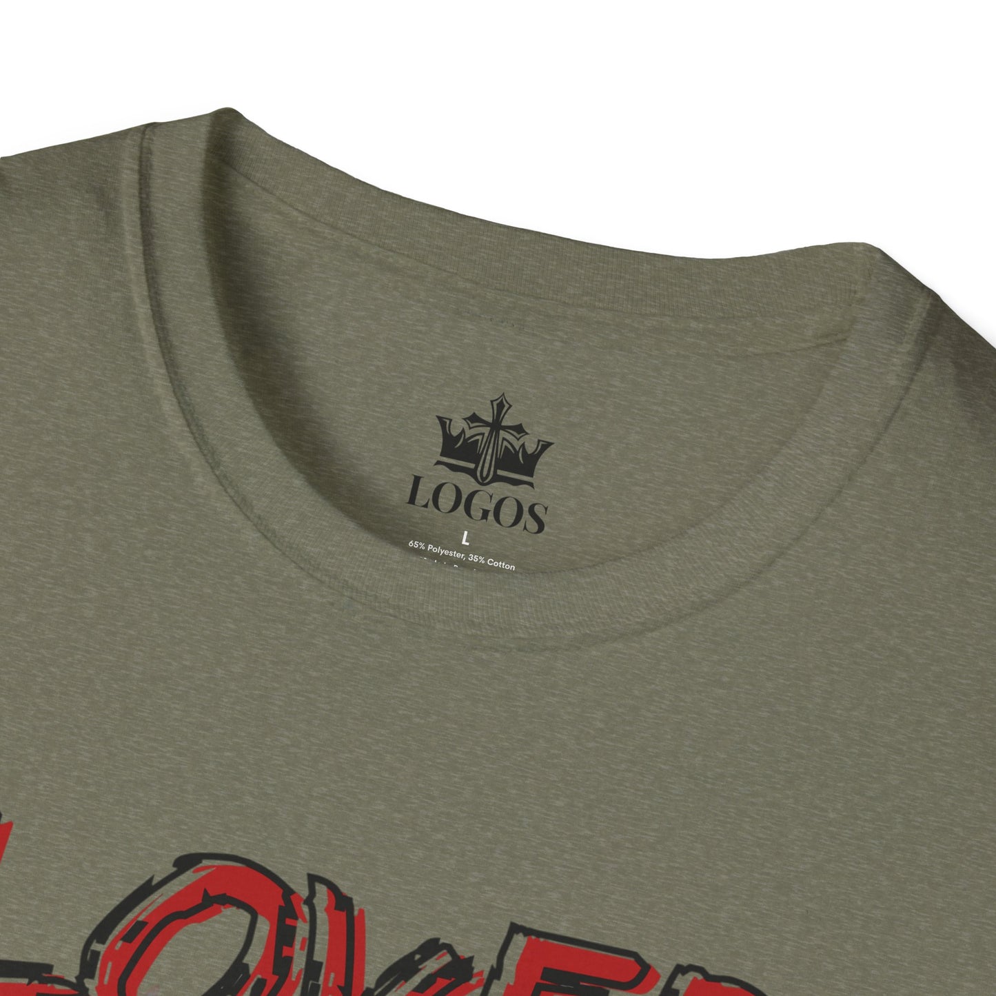 Loved By Jesus Christian Graphic T-Shirt