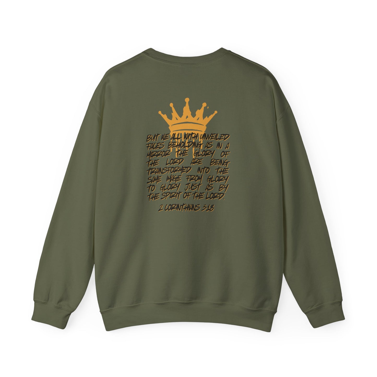 "Glory to Glory" Women's Sweatshirt- 2 Corinthians 3:18