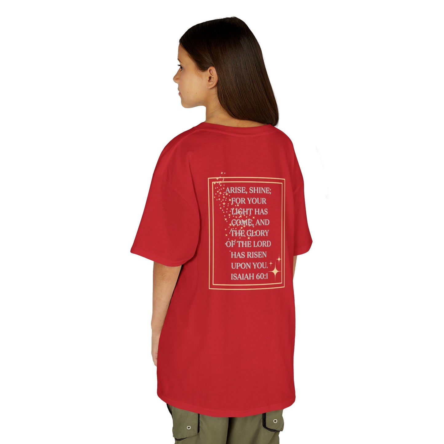 "Arise & Shine" Scripture Design Junior Girls Shirt