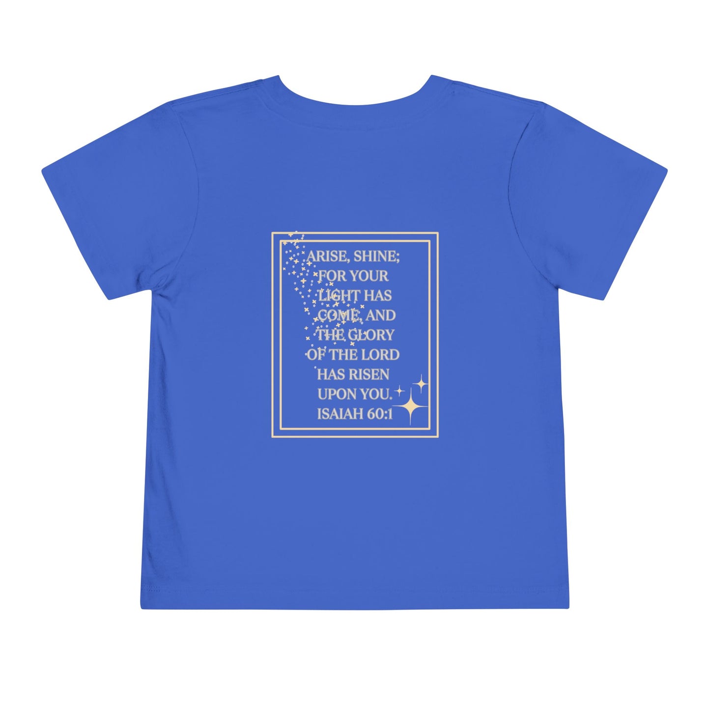 Arise & Shine Toddler Girls Scripture Tee