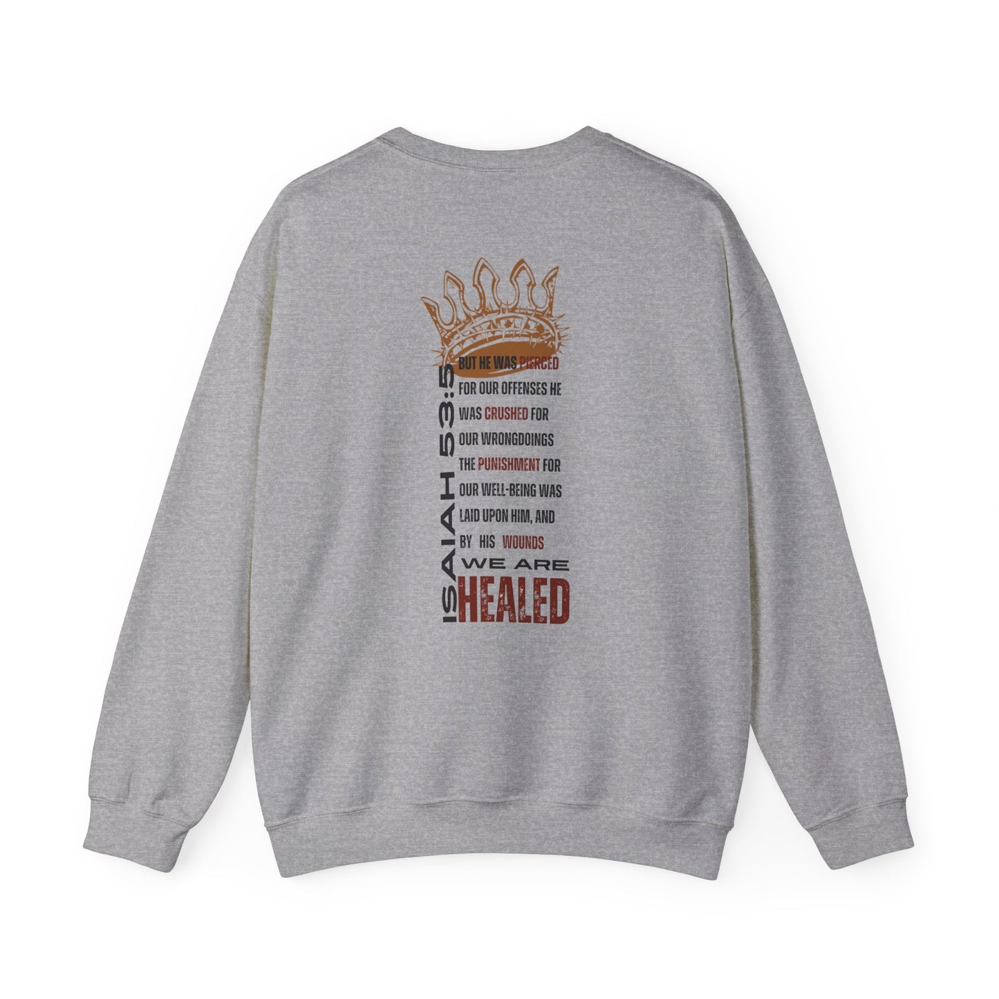 "Christ Our Healer" Men's Sweatshirt