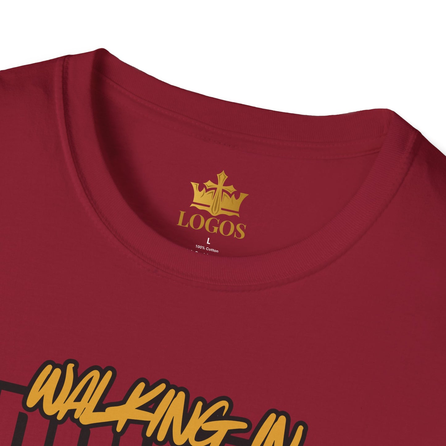 "Walking In Power" Men's T-Shirt-Acts 1:8 & Acts 10:38