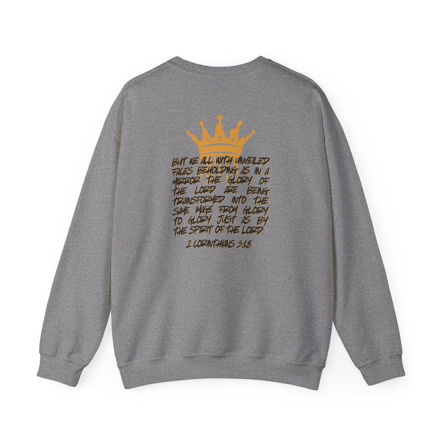 "Glory to Glory" Women's Sweatshirt- 2 Corinthians 3:18
