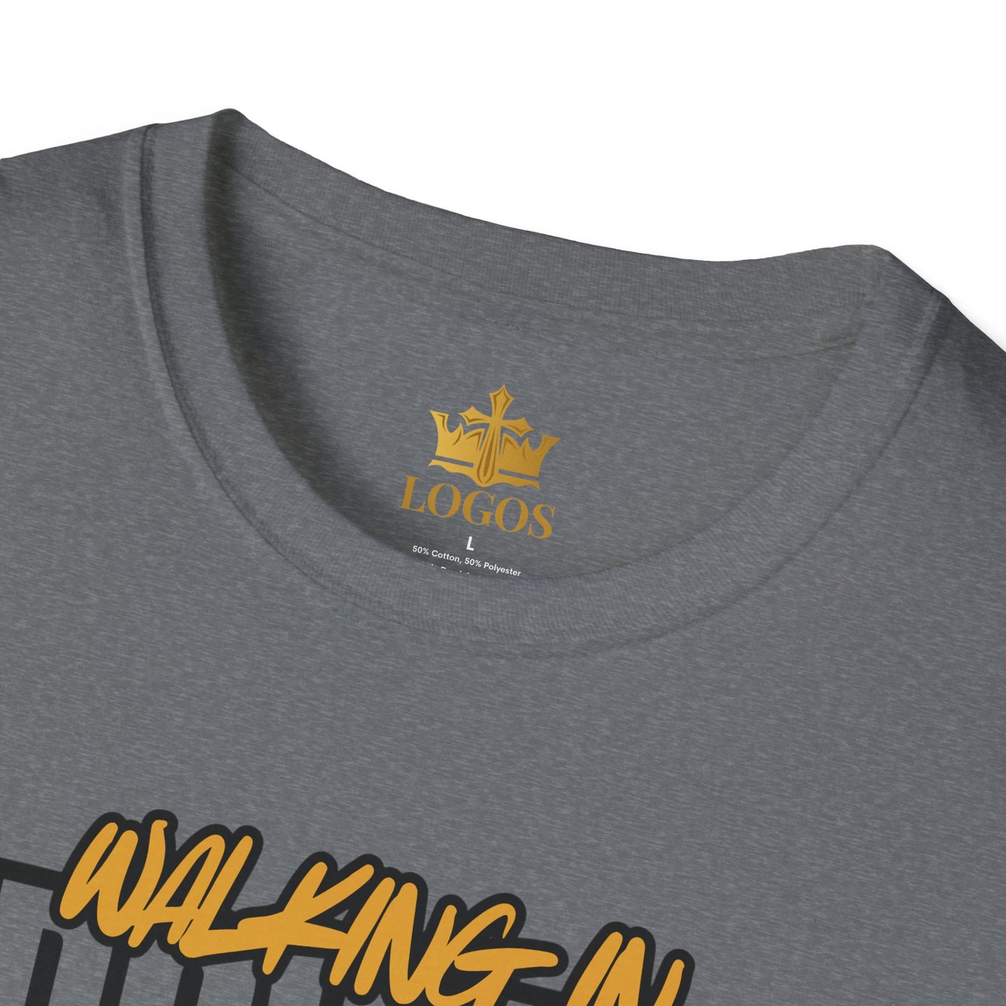 "Walking In Power" Men's T-Shirt-Acts 1:8 & Acts 10:38